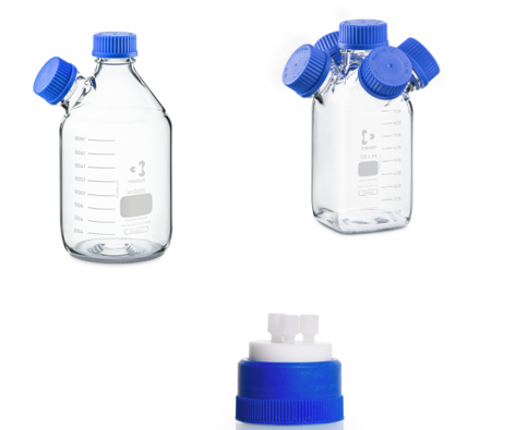 Chai Trung Tính Nhiều Cổ Ứng Dụng Trong Sắc Ký HPLC - DURAN